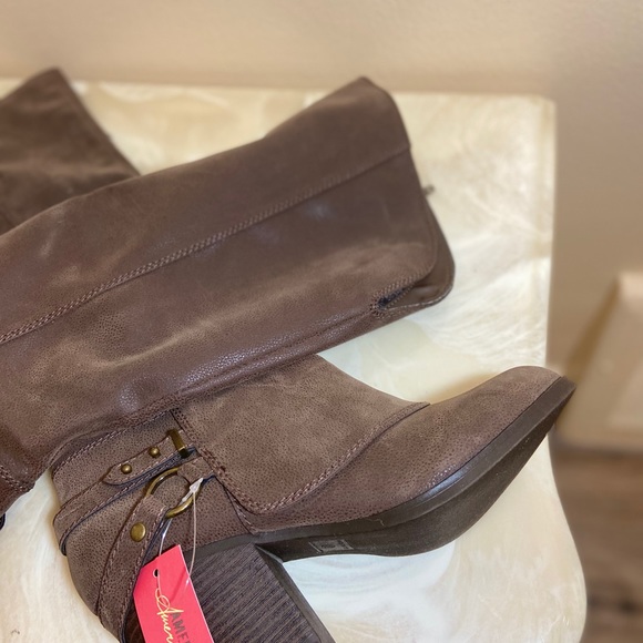 Knee high women brown Boots size 10 Riding Boot - Picture 2 of 12